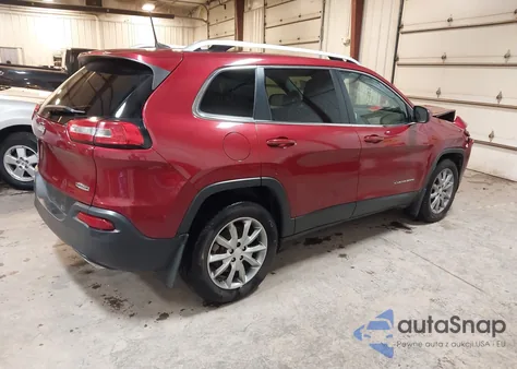 2017 Jeep Cherokee Latitude 4X4 from USA, damaged, VIN 1C4PJMCS0HW602356